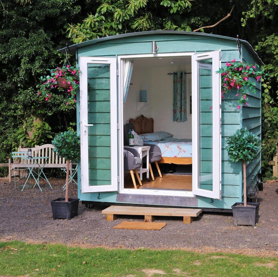 Hopgarden Glamping Luxury Shepherds Huts Wadhurst Exteriör bild