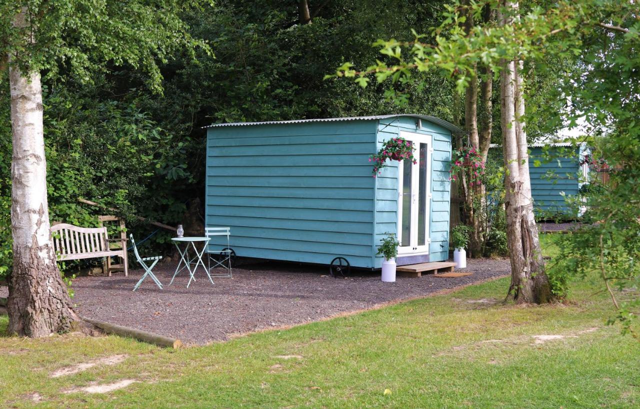 Hopgarden Glamping Luxury Shepherds Huts Wadhurst Exteriör bild